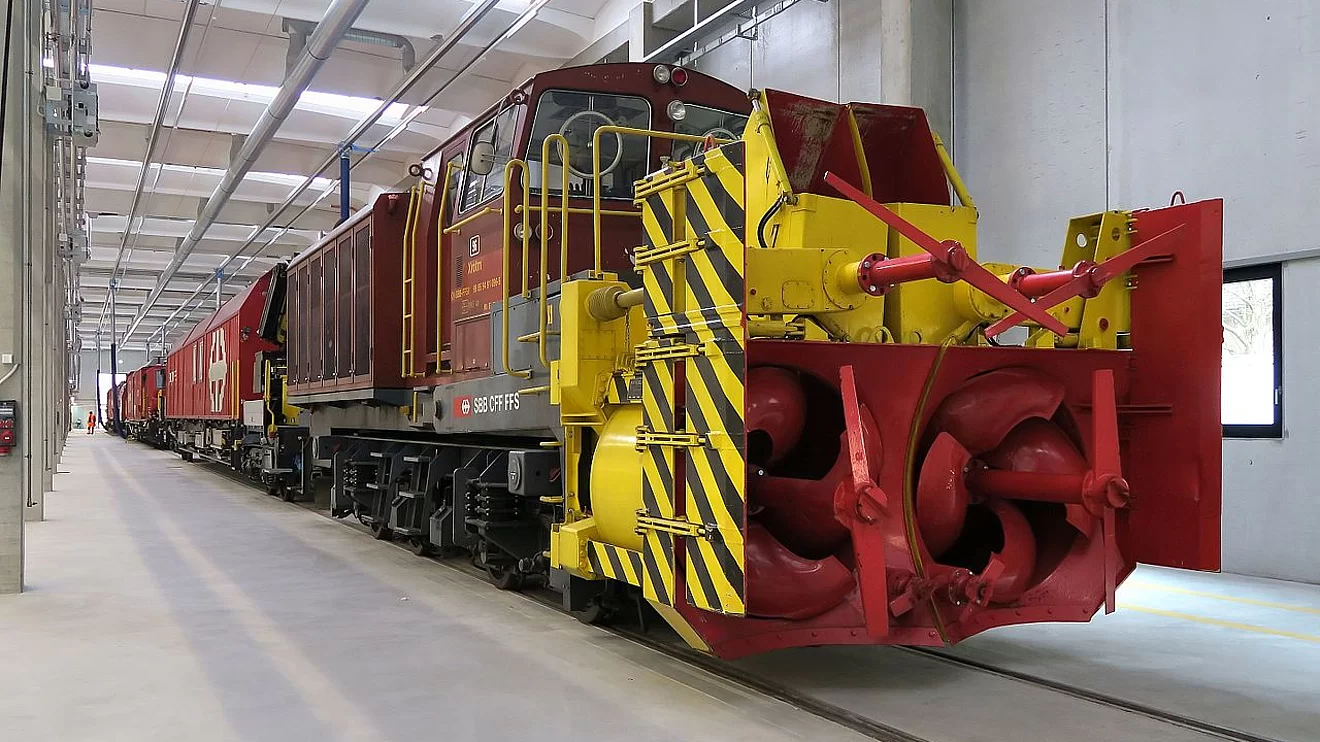 Im Einsatz für einen reibungslosen Bahnverkehr